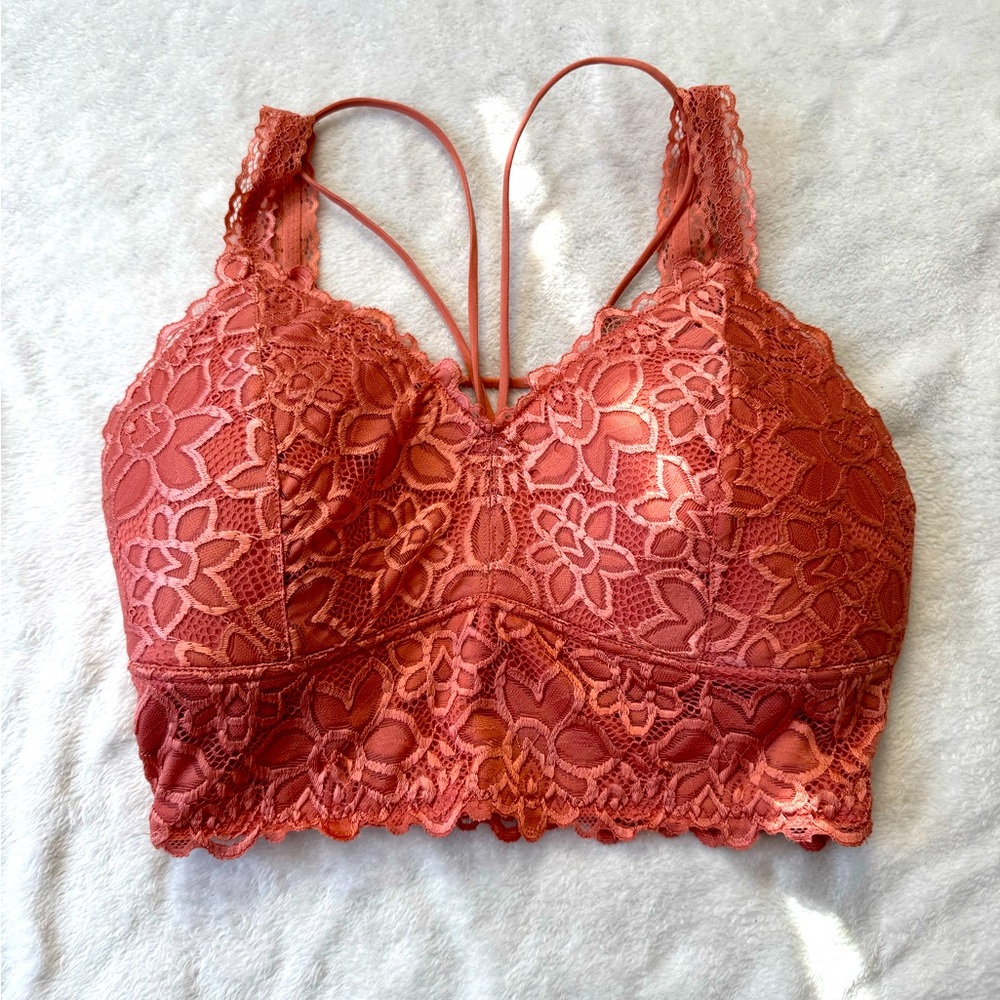 Daytrip Lace Padded Bralette Size Large